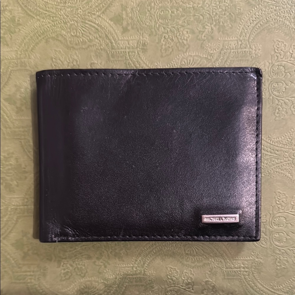 Michael Kors Black Leather Wallet NWOT